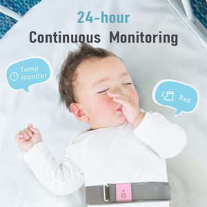 24 horas de cuidados com o bebê usa termômetro contínuo monitoramento de temperatura termômetro - Product Image 3