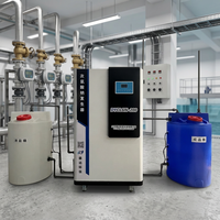 Générateur d'hypochlorite de sodium par électrochloreation industrielle pour la stérilisation des eaux usées hospitalières, certifié CE ISO