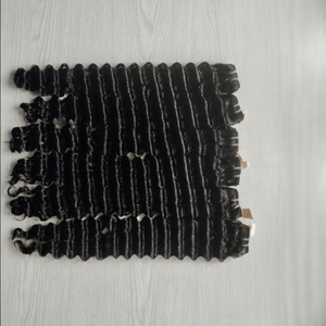 Lots de Cheveux Humains Brésiliens Remy 100% Vierges Non Transformés, Ondulés Profonds, Tissage Double à la Machine, Cheveux Durables et Intactes - Product Image 5