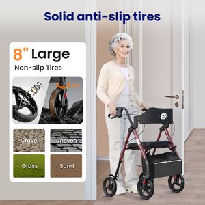 Mesin bantuan berjalan lipat kustom, untuk orang tua penyandang cacat, peralatan rehabilitasi jalan tegak - Product Image 4