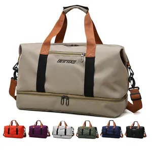 Женская и мужская дорожная сумка, легкая сумка на плечо для занятий спортом