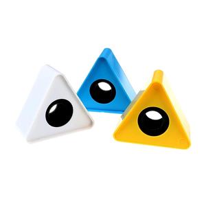 Прочный 40 мм с отверстиями ABS пластиковый микрофон для телеинтервью кардиоидный Полярный узор с разъемом XLR черный треугольный логотип флаг - Product Image 2