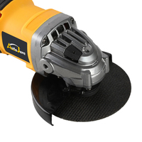 Meuleuse d'angle professionnelle de qualité industrielle, sans fil, 100/125 mm, à batterie 20 V, avec brosse, pour le meulage, le polissage et la découpe