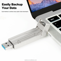 Metal USB Stick1000M/S Velocidad de escritura Original Capacidad total USSD USB USSD Flash Disk 128G 256G 512G 1T