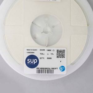Bulk Discount RR1608 0603L1963FT 0603 1608 Resistors Chip Resistors SMD Resistors 196Kohm 1% 1/10W Thick Film Resistor - Product Image 1