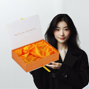 Bán Buôn Biểu Tượng Tùy Chỉnh Cao Cấp Hộp Quà Tặng Sang Trọng Lớn Gói Các Tông Giấy Tóc Giả Tóc Mở Rộng Từ Bao Bì Hộp - Product Image 4