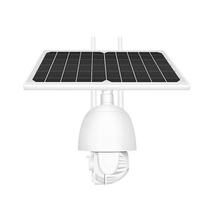 กล้องเฝ้าระวังพลังงานแสงอาทิตย์ 4G 1080P ไร้สายอินเตอร์เน็ตไร้สายกล้องรักษาความปลอดภัยกลางแจ้งแบบพาโนรามา HD พร้อมการตรวจจับความเคลื่อนไหว PIR - Product Image 4