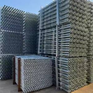 Tablón de marco de andamio ligero de acero personalizado Ringlock/acoplador Cuplock tubular para <span class=keywords><strong>operaciones</strong></span> de rescate de incendios - Product Image 1