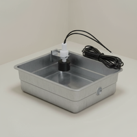 Capteur de niveau de liquide SS3 pour interrupteur de débordement de condensat de bac de vidange HVAC montage vertical avec support