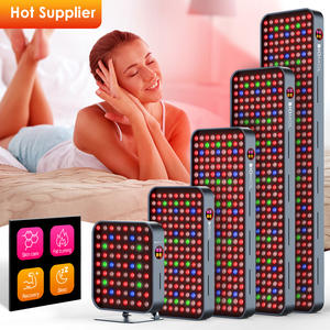 Lámpara de terapia infrarroja Equipo de belleza para uso doméstico 660 850 Panel de luz infrarroja Panel de terapia de luz roja de aluminio Cuerpo completo - Product Image 1