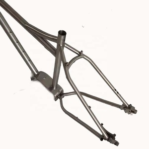 Correia de roteamento interno do cabo do oem ebike, forma de titânio mtb quadro para bicicleta gorda do pneu - Product Image 4