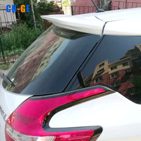 Aileron de coffre arrière ABS noir brillant pour Toyota Yaris Vios Hatchback FS Style 2014-2022 Accessoires Aileron de toit