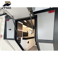 Mini caravane en aluminium pour moto, tout-terrain, voyage, camping-car, mini caravane, norme australienne
