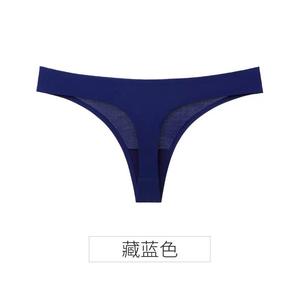 プレミアム品質女性用ハイカットひもパンティーローライズ薄型<span class=keywords><strong>2XL</strong></span>サイズ豪華な雰囲気コレクションウエストにロゴ付き - Product Image 3