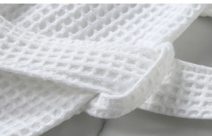 Cotone <span class=keywords><strong>bianco</strong></span> delle signore accappatoio maniche lunghe <span class=keywords><strong>kimono</strong></span> Giapponese commercio all'ingrosso Spa Accappatoi per Le Donne - Product Image 5