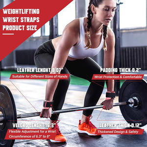 Premium Leder Turngriffe für Gewichtheben und Fitness-Studio Carbon-Faser Klimmzuggriffe für Krafttraining - Product Image 3