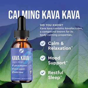 Oem Kava Kava gốc chất lỏng Kava chiết xuất thả Hữu Cơ bổ sung Ashwagandha Kava thả cho giấc ngủ bình tĩnh & giảm căng thẳng - Product Image 2