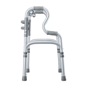 Portable Folding Adult Rollator <b>Walker</b> Walking Aid for Elderly & <b>Disabled</b> People - Product Image 3