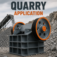 Concasseur à mâchoires PEX pour mines d'or, équipement de concassage fin, concasseur à mâchoires secondaire adapté aux roches et aux minerais de dureté moyenne