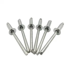 3.2/4.0/4.8 Stainless Steel Blind Pop Rivets In Stock Open-end Countersunk Pop Rivets For Power Equipment