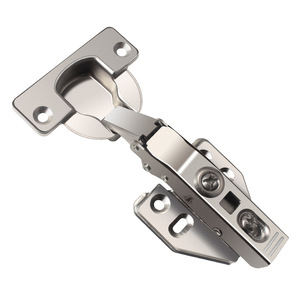 Автоматические петли для шкафов с доводчиком 3D, гидравлические, из нержавеющей стали, регулируемые, современный дизайн с демпфированием, бесшумные, скрытые, складные - Product Image 1