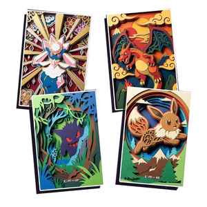 YQ Venta al por Mayor <span class=keywords><strong>de</strong></span> Cartas Coleccionables <span class=keywords><strong>de</strong></span> Anime Japonés <span class=keywords><strong>de</strong></span> Pokémon, Caja <span class=keywords><strong>de</strong></span> Sobres Sellada con Arte Premium Dibujado a Mano - Product Image 1