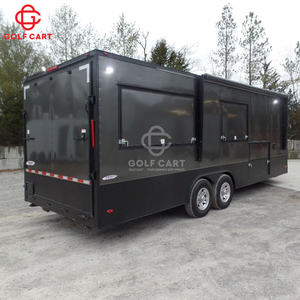 <span class=keywords><strong>Camion</strong></span> de restauration personnalisé remorque de restauration mobile maison moderne avec hot-dog pizza café crème glacée camions de restauration rapide - Product Image 2