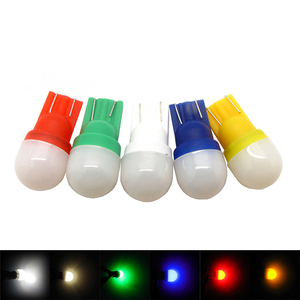 หลอดไฟ LED ป้องกันการกระพริบ AC 6.3V แบบฝ้า รุ่น 194 T10 สำหรับเครื่องพินบอล # ไฟ LED พินบอล 555 ดวง รุ่น 5050SMD # หลอดไฟ LED 47 6V 44 ดวง แบบ BA9s สำหรับเครื่องพินบอล - Product Image 1