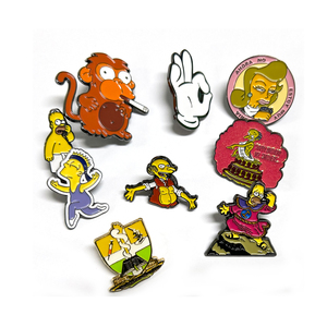 Nhà Sản Xuất Bán Buôn Phù Hiệu Quần Áo Cap An Ninh Lưu Niệm 3D Mềm Men Pin Logo Huy Hiệu Kim Loại Tùy Chỉnh - Product Image 2