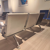 Chaise d'attente d'hôpital en promotion, banc de réception pour aéroport, siège public pour salle d'attente