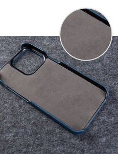 Custodia per telefono in vera pelle per <span class=keywords><strong>iPhone</strong></span> 15 Samsung Galaxy S23 Ultra S22 Plus S21 Cover posteriore del telefono cellulare - Product Image 5