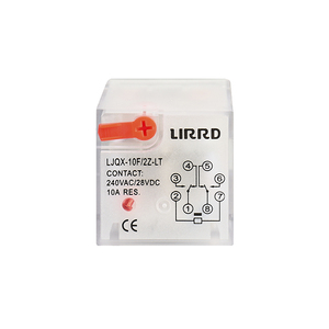 220 В переменного тока катушка JQX-10F генералового реле с тестовой кнопкой - Product Image 2