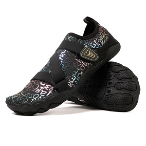 Chaussures aquatiques en maille à séchage rapide unisexe pour l'été, la plage, la randonnée, la natation, la plongée en apnée, le trekking, la pêche, à bout fermé et semelle extérieure en caoutchouc - Product Image 4