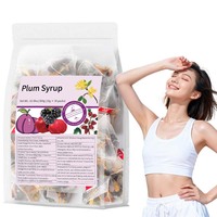 Tisane rafraîchissante aux feuilles d'Ume, d'Aubépine et de Lotus pour une digestion saine, stimulant l'appétit et favorisant la minceur