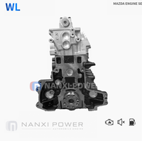 Motor Diésel WL 2.5L Nuevo para Mazda B2500 BT-50 MPV Bongo, Bloque Corto
