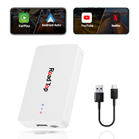 ROAD TOP Android 10 4 + 64G Plug & Play Navigation intégrée 5G WiFi sans fil Android Auto CarPlay AI Box boîte vidéo multimédia