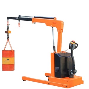 Mini-grue mobile électrique Kuku YLE01, outil de levage hydraulique pliable pour usine de fabrication - Product Image 2