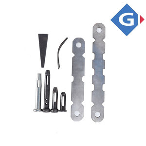 Cravate nominale complète avec cales et goupilles de coffrage pour les formes en aluminium - Product Image 4