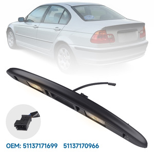 ชุดสวิตช์ฝาท้าย 51137171699 51137170966 สำหรับ BMW E46 320i สีดำ ABS อะไหล่ทดแทน - Product Image 2