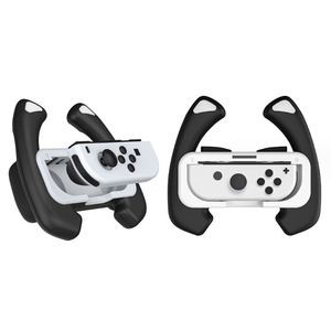 Cartoon <strong>Steering</strong> <strong>Wheel</strong> Controller Grip Games Accessories for <strong>Nintendo</strong> <strong>Switch</strong>/Oled <strong>Steering</strong> <strong>Wheels</strong> - Pack of 2 - Product Image 6