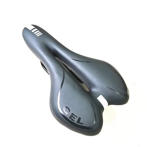 Selle de vélo de montagne 28 cm x 16 cm, coussin en gel, siège de cyclisme confortable pour adultes, unisexe, noir - Product Image 4