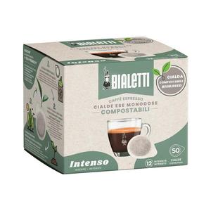 Set di 50 Cialde Riutilizzabili in Carta Bialetti Intense Blend ESE 44mm, 0,13 € per Cialda - Product Image 1