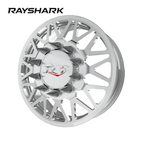 Ruedas Forjadas de Aleación RS Custom 6061-T6 de 22, 24 y 26 Pulgadas para Camionetas, 8x165.1, 8x210, para Silverado 3500, Ram 3500