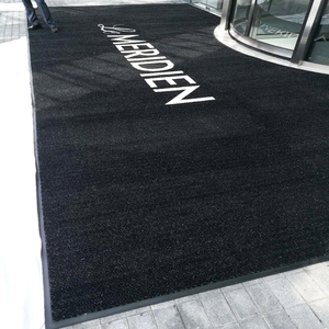 Tappeto di Lusso in Nylon 6.6 <span class=keywords><strong>da</strong></span> 950g con Logo Personalizzato, Tappeto d'Ingresso Resistente e Morbido, Moquette Commerciale su Misura di Forma Irregolare per Hall di Hotel - Product Image 4
