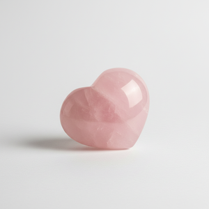 Cœur en quartz rose - Product Image 1