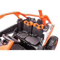 Voiture électrique avec deux sièges pour enfants, sous licence Can Am Marverick UTV