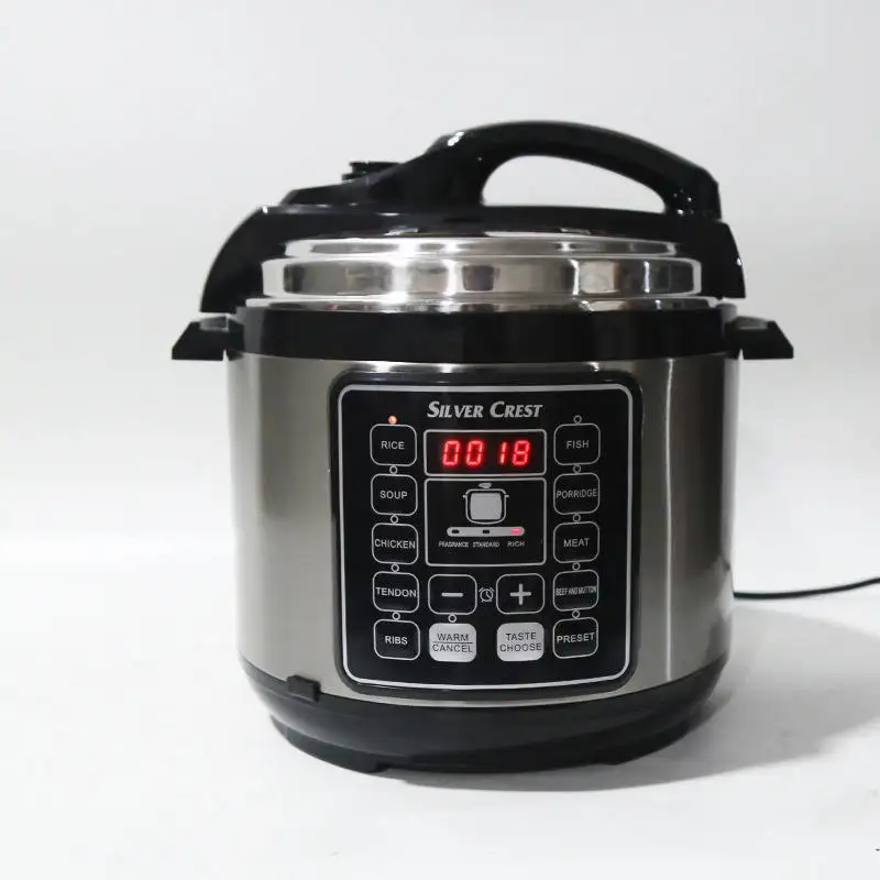 Electrodomésticos pequeños electrodomésticos de cocina 6l multicooker instapot ollas a presión eléctricas de acero inoxidable