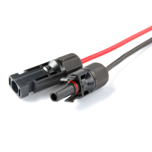 สายต่อพ่วงไฟฟ้าแบบ MC Plug 20 ซม. ไปยังหัวต่อ 30A <span class=keywords><strong>2</strong></span> หัว (ขวาและซ้าย) สำหรับเครื่องใช้ไฟฟ้าในบ้านและระบบพลังงานแสงอาทิตย์ - Product Image 2