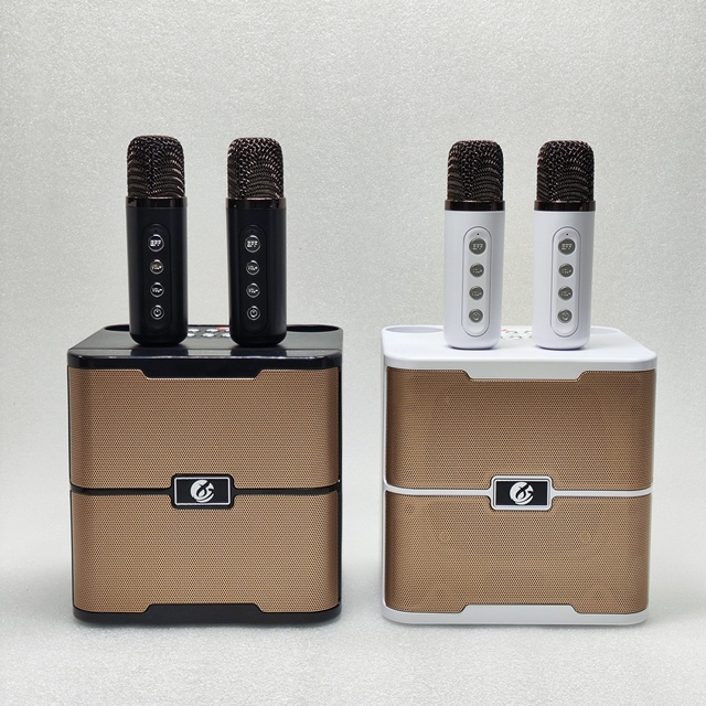 2026 Portable Outdoor Party Memory Card Woofer Home Theatre Music Karaoke Wireless V5.3 IPX3 Waterproof 10W Bluetooth Speaker