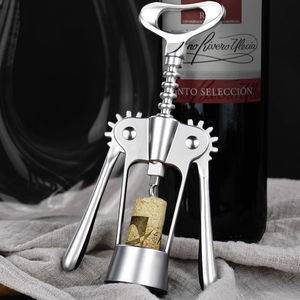 Sacacorchos de aleación de zinc, abridor de botellas multifuncional para abrir vino tinto - Product Image 2
